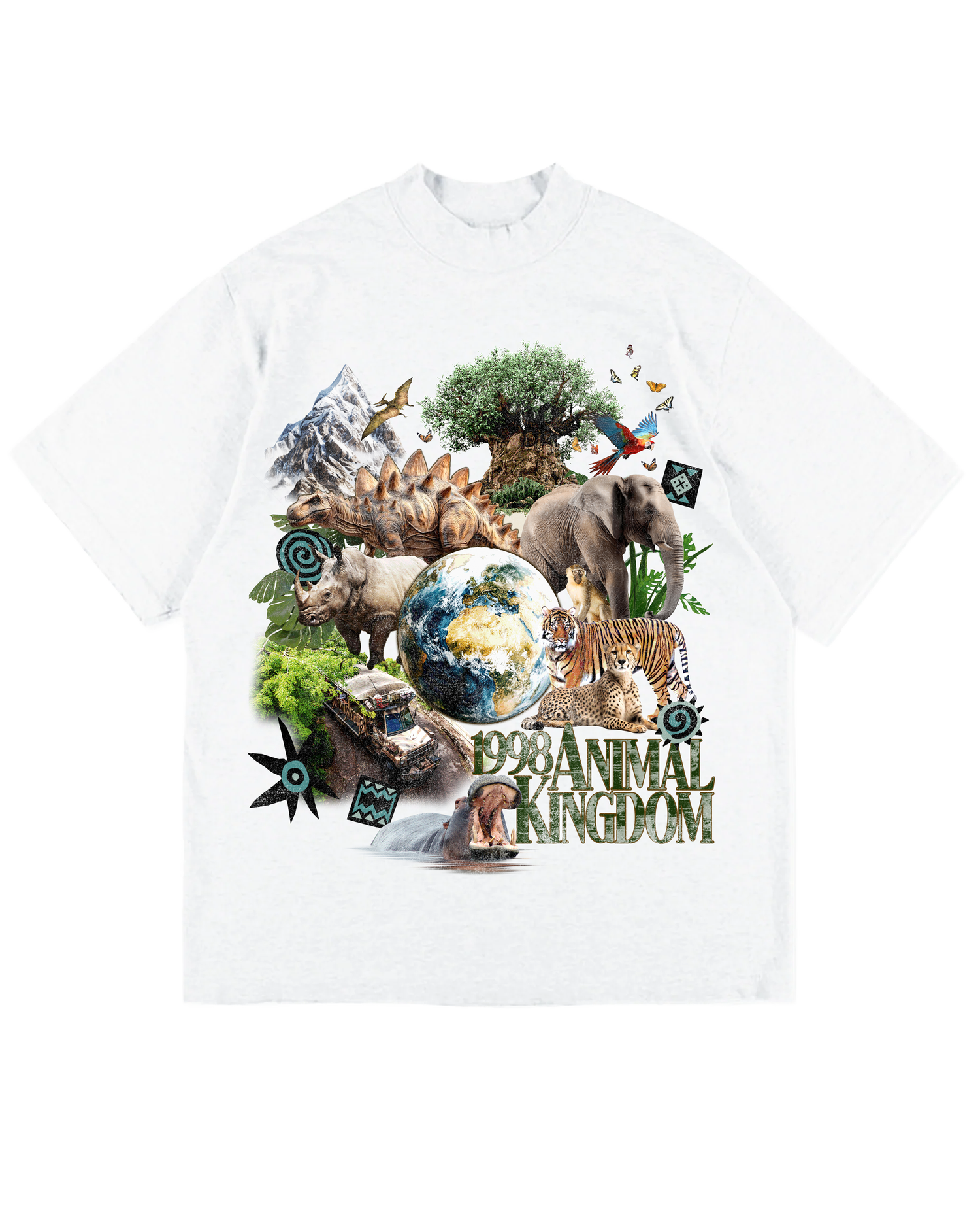 VINTAGE 90S ANIMAL KINGDOM SHIRT — Fantasy Feelings